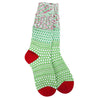 World's Softest Socks | Holiday Gallery Textured Crew Noel Multi
